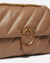 Borsa grande a tracolla Love Bag Puff Maxi Quilt - | Pinko