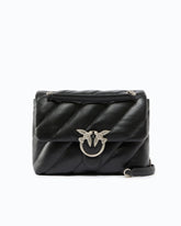 Grand sac bandoulière Love Bag Puff Maxi Quilt - Noir | Pinko