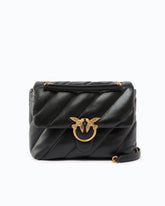 Grand sac bandoulière Love Bag Puff Maxi Quilt - Noir | Pinko