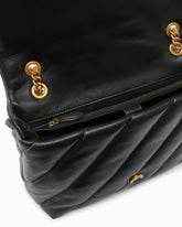 Grand sac bandoulière Love Bag Puff Maxi Quilt - Noir | Pinko