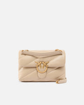 Medium shoulder bag Love Bag Puff Maxi Quilt - Beige | Pinko