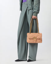 Borsa media a tracolla Love Bag Puff Maxi Quilt - | Pinko