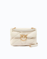 Medium shoulder bag Love Bag Puff Maxi Quilt - White | Pinko