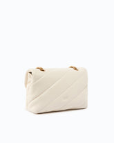 Medium shoulder bag Love Bag Puff Maxi Quilt - White | Pinko