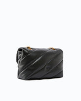Borsa media a tracolla Love Bag Puff Maxi Quilt - Nero | Pinko