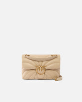 Borsa a tracolla grande Love Bag Puff trapunta farfalla - | Pinko