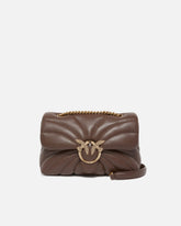 Borsa a tracolla grande Love Bag Puff trapunta farfalla - | Pinko