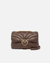 Μεγάλη τσάντα χιαστί Love Bag Puff με καπιτονέ σχέδιο σε στυλ πεταλούδας - | Pinko