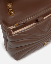 Bolso bandolera grande Love Bag Puff acolchado mariposa - | Pinko