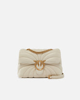 Love Bag Puff large butterfly quilt crossbody bag - | Pinko
