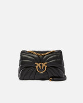 Love Bag Puff large butterfly quilt crossbody bag - | Pinko