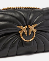 Love Bag Puff large butterfly quilt crossbody bag - | Pinko