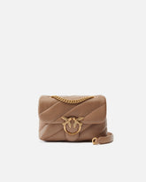 Borsa piccola a tracolla Love Bag Puff Maxi Quilt - Beige | Pinko