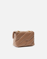 Borsa piccola a tracolla Love Bag Puff Maxi Quilt - Beige | Pinko