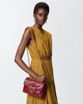 Small shoulder bag Love Bag Puff Maxi Quilt - Red | Pinko