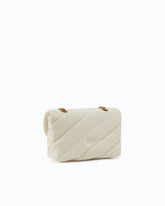 Kleine Umhängetasche Love Bag Puff Maxi Quilt - Weiß | Pinko