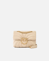 Mini borsa Love Bag Puff Butterfly a tracolla in nappa - | Pinko