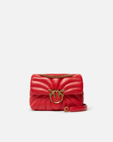 Mini borsa Love Bag Puff Butterfly a tracolla in nappa - | Pinko