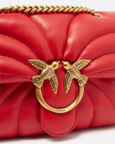 Love Bag Puff Butterfly mini nappa leather crossbody bag - | Pinko