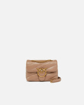 Baby shoulder bag Love Bag Puff Maxi Quilt - Beige | Pinko