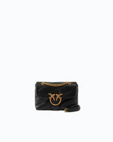 Baby shoulder bag Love Bag Puff Maxi Quilt - Black | Pinko