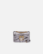 Borsa a tracolla Baby Love Bag Puff in nappa laminata - | Pinko
