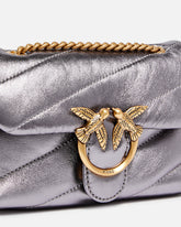 Borsa a tracolla Baby Love Bag Puff in nappa laminata - | Pinko