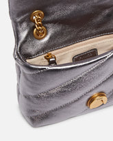 Borsa a tracolla Baby Love Bag Puff in nappa laminata - | Pinko