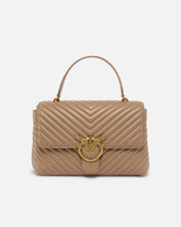 Large handbag Lady Love Bag Puff Chevron - | Pinko