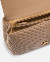 Large handbag Lady Love Bag Puff Chevron - | Pinko