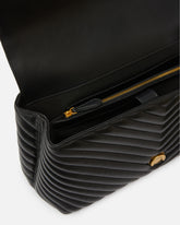 Grand sac à main Lady Love Bag Puff Chevron - | Pinko