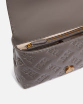 Borsa a tracolla media Love Bag Puff in nappa logata - | Pinko