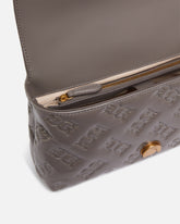 Medium Love Bag Puff crossbody bag in branded nappa leather - | Pinko