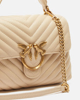 Bolso de mano mediano Lady Love Bag Puff Chevron - | Pinko