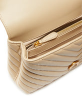 Borsa media a mano Lady Love Bag Puff Chevron - | Pinko