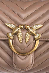 Mini handbag Lady Love Bag Puff Chevron - | Pinko