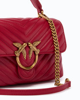 Μικρή τσάντα χειρός Lady Love Bag Puff Chevron - Κόκκινο | Pinko