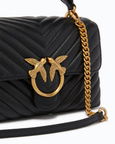 Petit sac à main Lady Love Bag Puff Chevron - | Pinko
