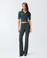Flared full Milano trousers - | Pinko