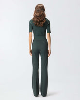 Flared full Milano trousers - | Pinko