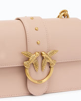 Bolso pequeño de hombro Love Bag One Simply en piel - Rosa | Pinko