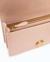 Petit sac à épaule Love Bag One Simply en cuir - Rose | Pinko