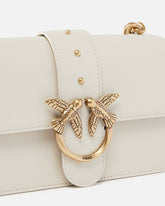 Μικρή τσάντα ώμου Love Bag One Simply από δέρμα - | Pinko