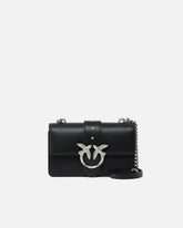 Petit sac à épaule Love Bag One Simply en cuir - Noir | Pinko