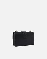 Petit sac à épaule Love Bag One Simply en cuir - Noir | Pinko