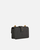 Petit sac à épaule Love Bag One Simply en cuir - Noir | Pinko