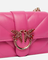 Bolso bandolera Love Bag de piel acolchada con hebilla preciosa PINKO Galleria - | Pinko