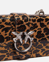 Bolso bandolera Love Bag de piel de reptil moteada PINKO Galleria - | Pinko