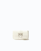 Kleine Pocket-Tasche Love Bag One Simply - Weiß | Pinko