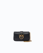 Bolso pequeño tipo bolsillo Love Bag One Simply - Negro | Pinko